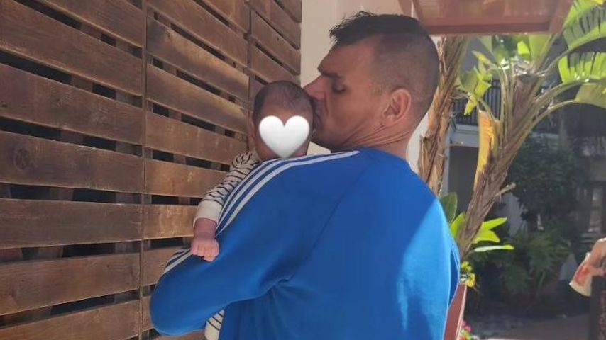 Gunther mit seinem Sohn