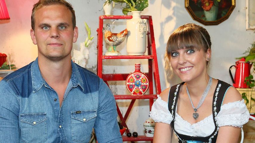 Gunther und Jenny beim Scheunenfest, "Bauer sucht Frau" 2014