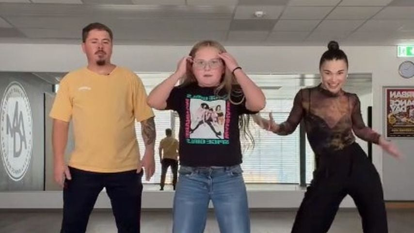 Gustav Schäfers Tochter (9) ist Hingucker beim Tanztraining