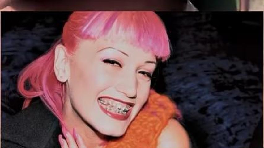 Gwen Stefani mit pinken Haaren