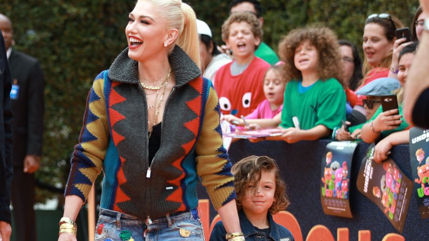 Gwen Stefani mit ihrem Sohn Apollo