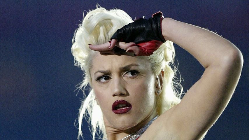 Gwen Stefani während der Super-Bowl-Halbzeit-Show im Jahr 2003