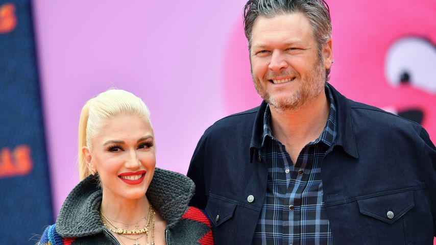 Gwen Stefani und Blake Shelton im April 2019