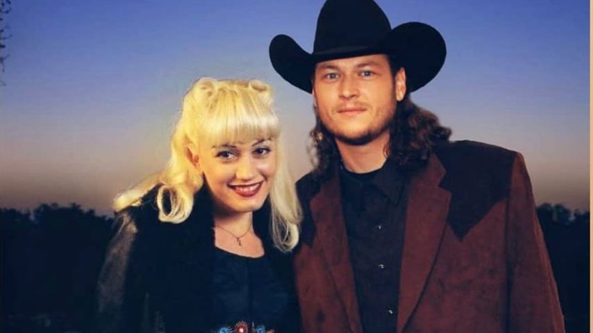 Provokation? Gwen Stefani montiert Blake auf Gavins Körper