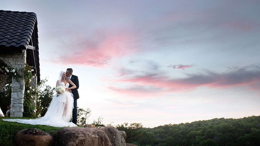 Gwen Stefani und Blake Shelton bei ihrer Hochzeit