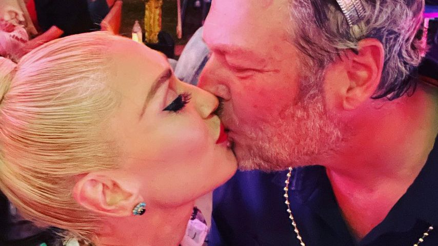 Gwen Stefani und Blake Shelton an seinem 45. Geburtstag