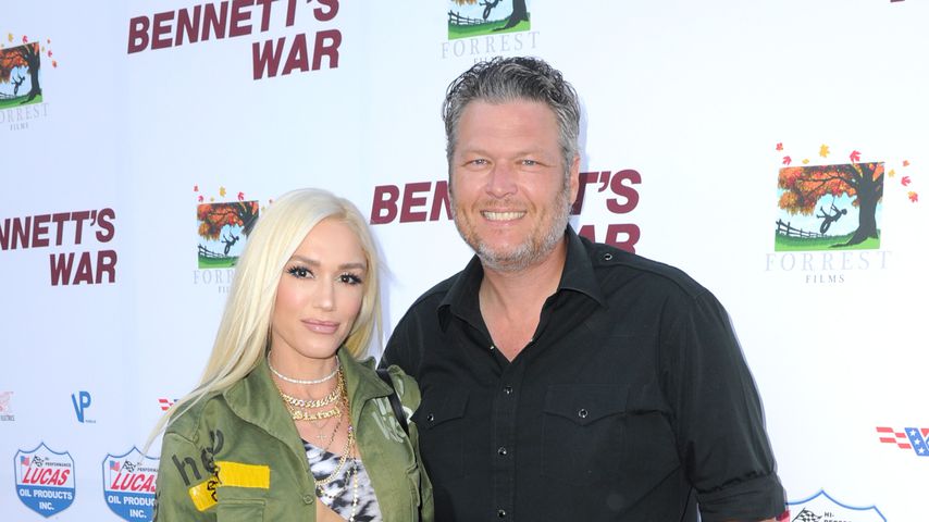 Gwen Stefani und Blake Shelton im August 2019