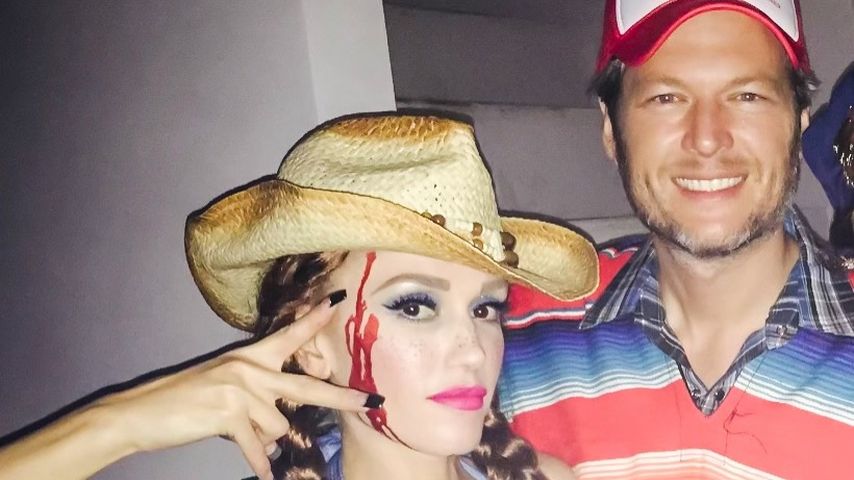Gwen Stefani und Blake Shelton an Halloween 2015