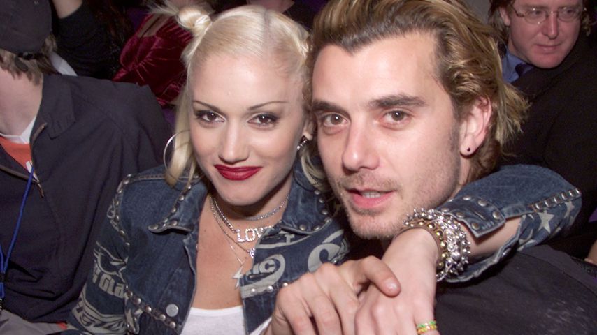 Gwen Stefani und Gavin Rossdale im November 2000