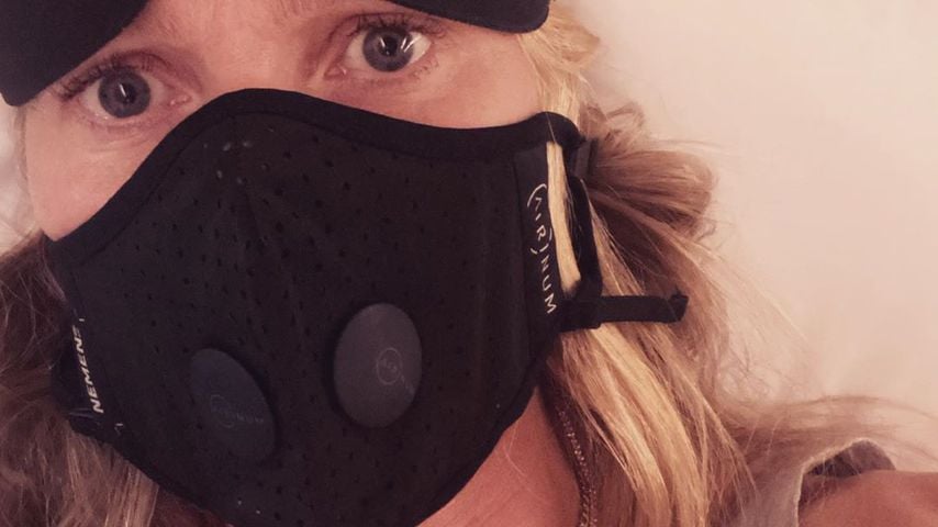 Angst vor Coronavirus? Gwyneth Paltrow trägt Mundschutz