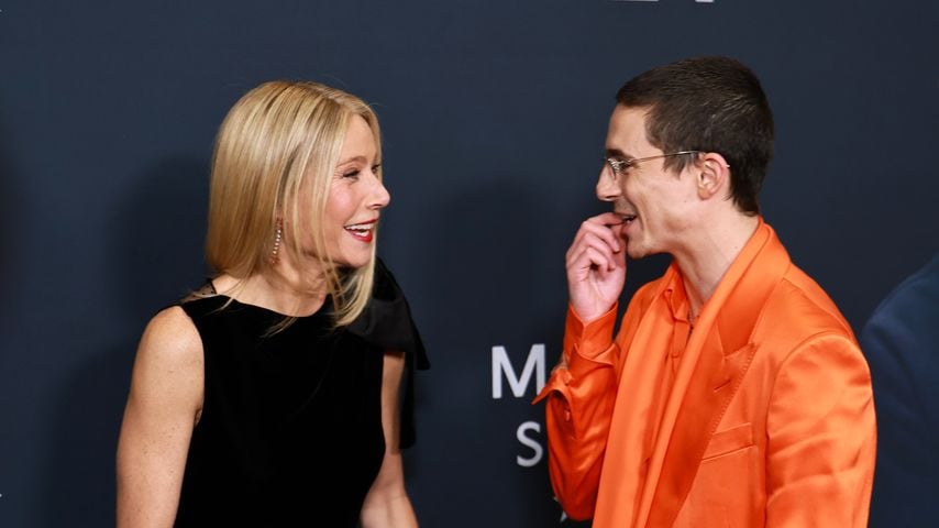 Gwyneth Paltrow und Co-Star Timothée Chalamet