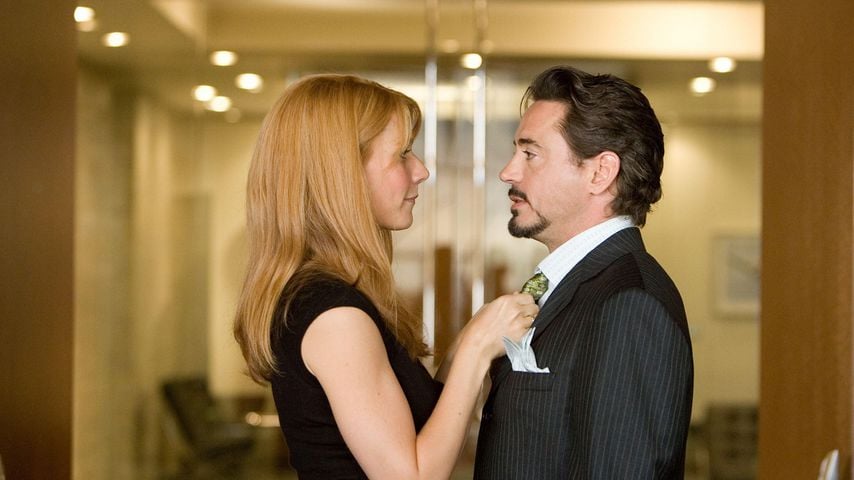 Gwyneth Paltrow und Robert Downey Jr. in "Iron Man"