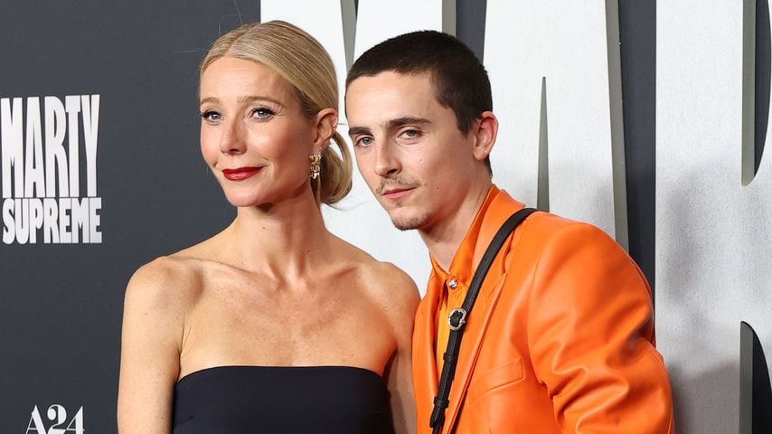 Gwyneth Paltrow und Timothée Chalamet bei der Premiere von "Marty Supreme" in Beverly Hills