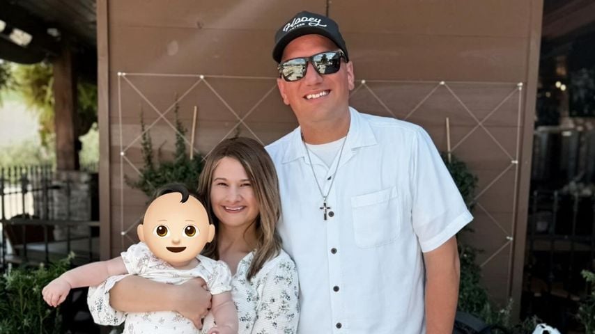 Gypsy Rose Blanchard und Ken Urker mit ihrer Tochter Aurora, September 2025