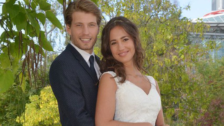 Raúl Richter und Elena Garcia Gerlach am GZSZ-Set