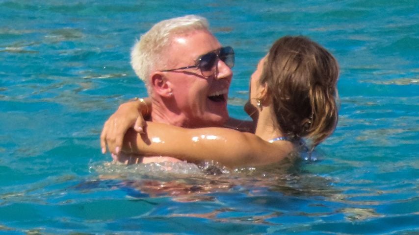 H.P. Baxxter und seine Freundin Sara im Juli 2023