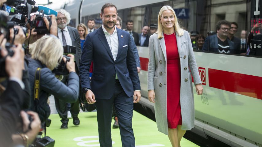 Kronprinz Haakon und Kronprinzessin Mette-Marit von Norwegen im Oktober 2019
