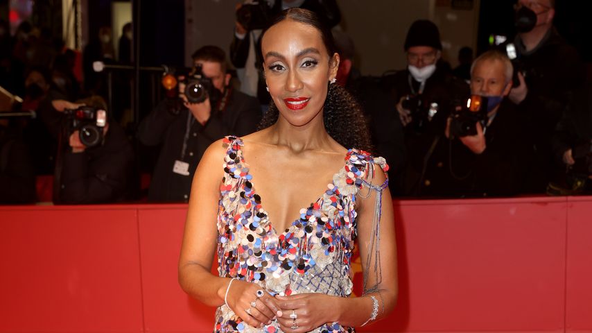 Hadnet Tesfai bei der "Peter von Kant"-Premiere auf der Berlinale