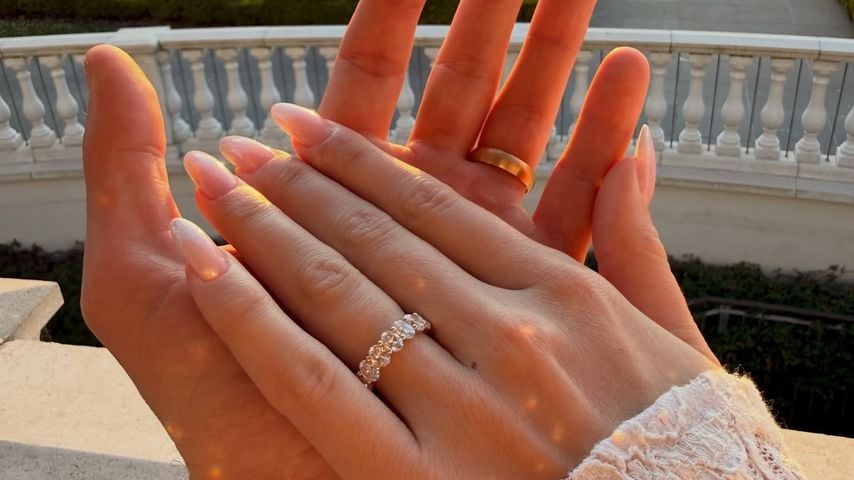 Roxy Horner und Jack Whitehal haben Ja gesagt