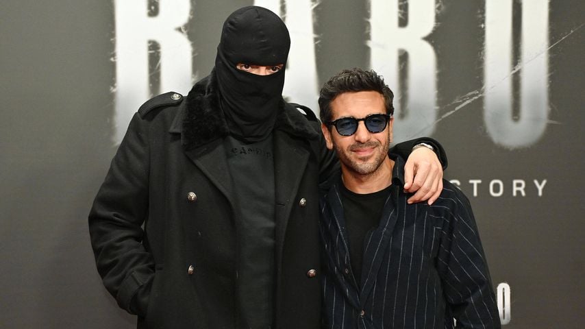 Haftbefehl verblüfft mit Sturmhaube bei Doku-Premiere