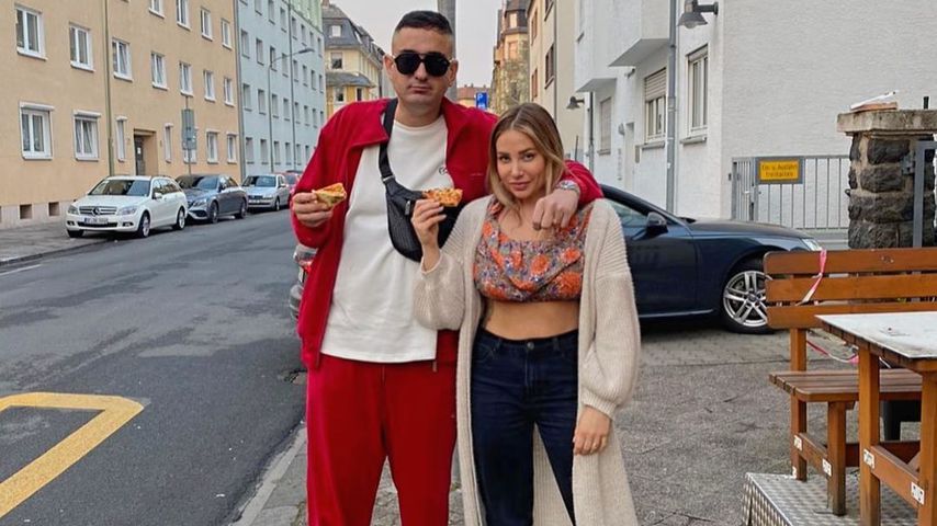 Haftbefehl und Nina Anhan, April 2021