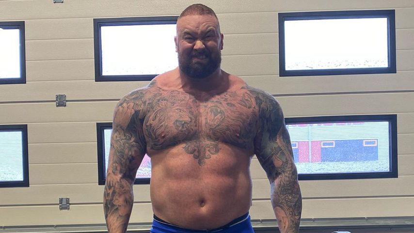 Hafthor Julius Björnsson im April 2020