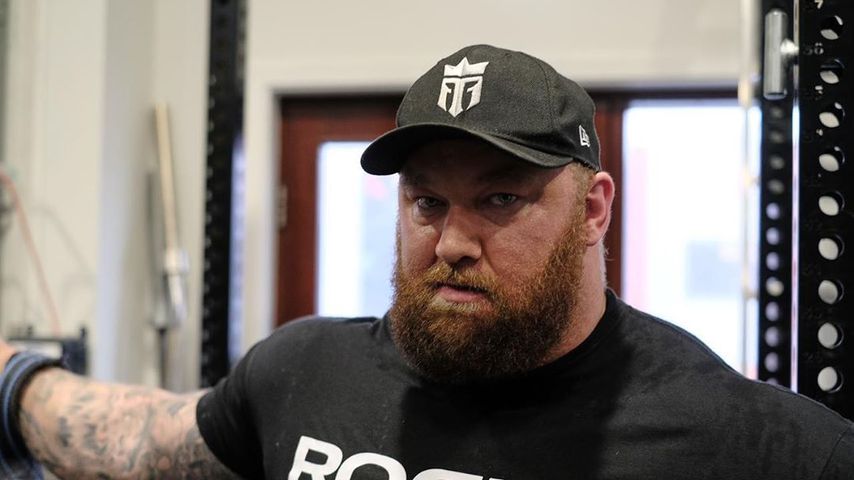 Hafthor Julius Björnsson im April 2020