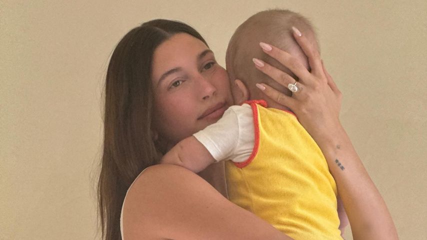 Hailey Bieber teilt niedliche Ostermomente mit Sohn Jack