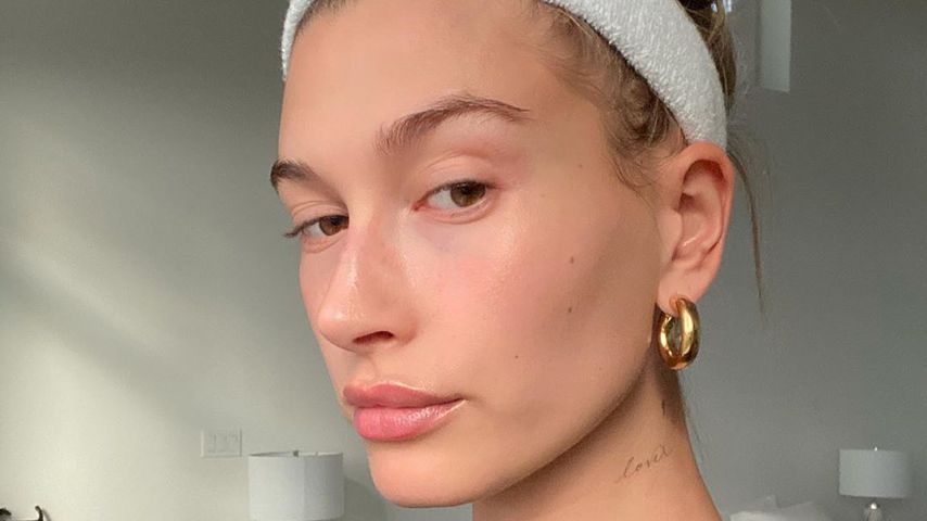 Hailey Bieber im April 2020