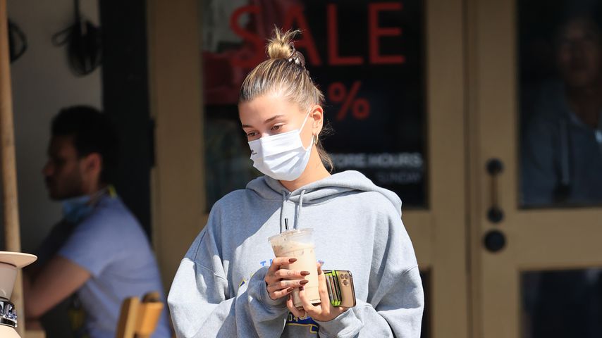 Hailey Bieber in Los Angeles
