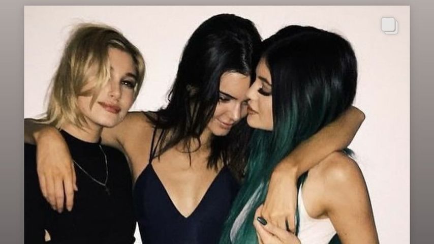 Hailey Bieber, Kendall Jenner und Kylie Jenner