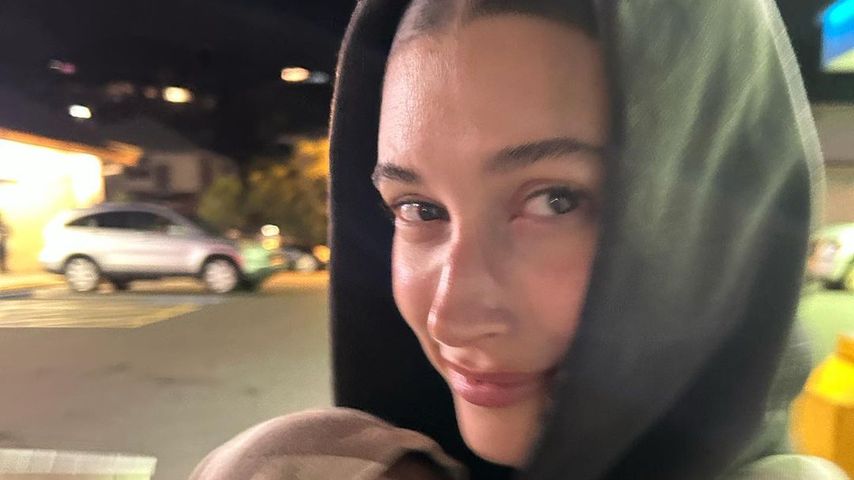 Hailey Bieber mit einem Baby, Januar 2023