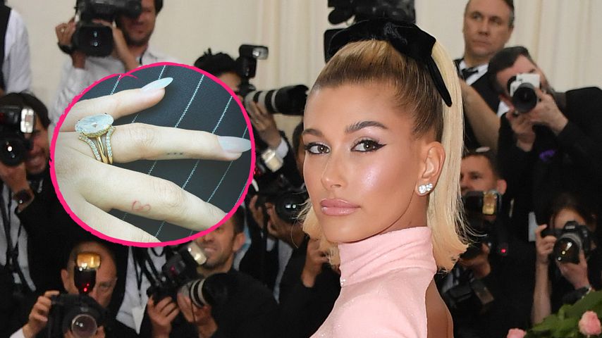 Nach Traumhochzeit: Hailey Bieber zeigt ihren XXL-Ehering
