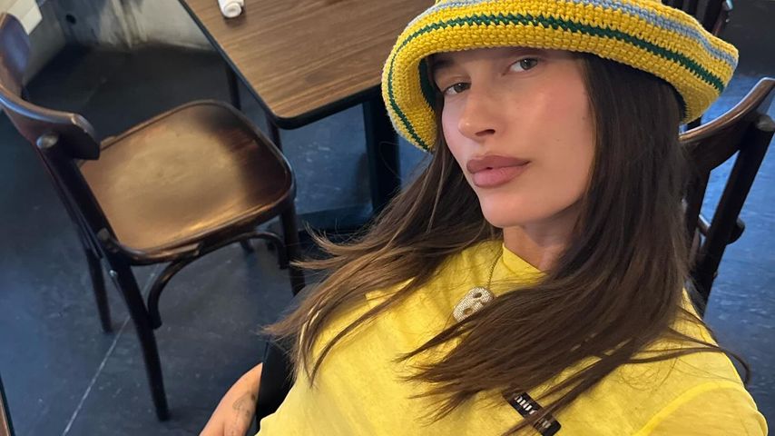 Hailey Bieber im Mai 2024