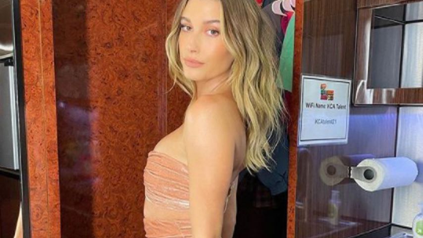 Hailey Bieber für die Kids' Choice Awards