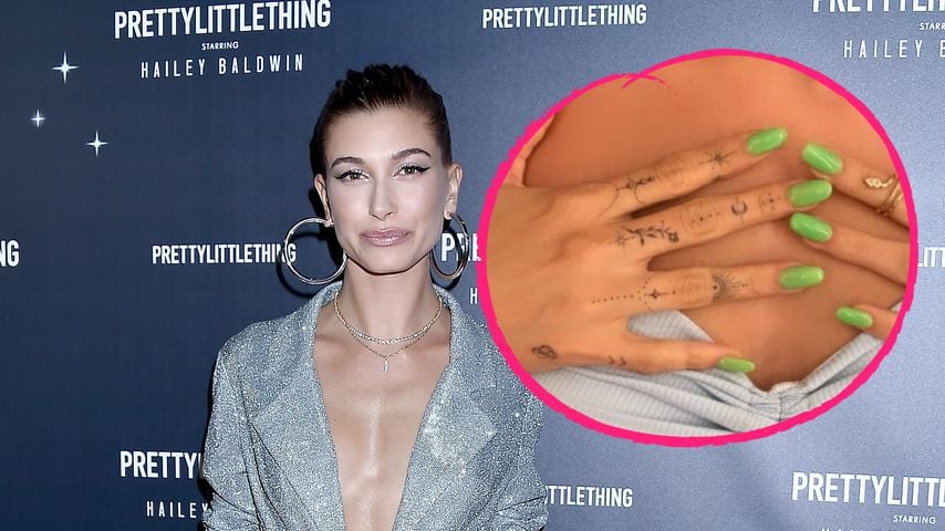 Vor Hochzeit: Hailey Bieber ließ sich ihre Hände tätowieren