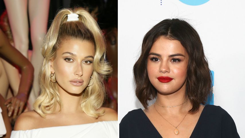Doch kein Fight? Hailey Bieber schenkt Selena einen "Like"!