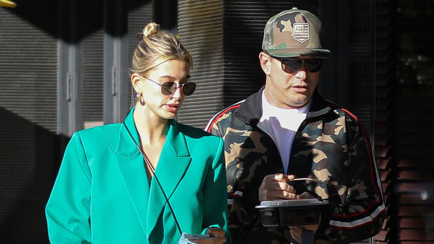Hailey Bieber und ihr Stephen Baldwin, Februar 2020