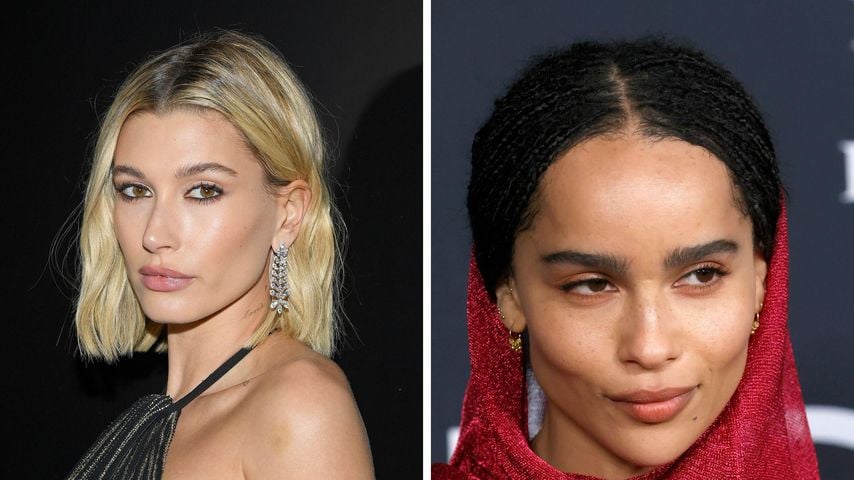 Zoe Kravitz & Hailey Bieber genießen gemeinsames Dinner