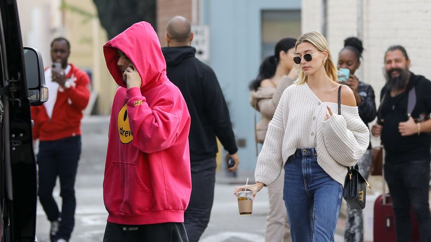Justin und Hailey Bieber in Los Angeles