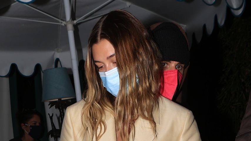 Hailey und Justin Bieber im März 2021