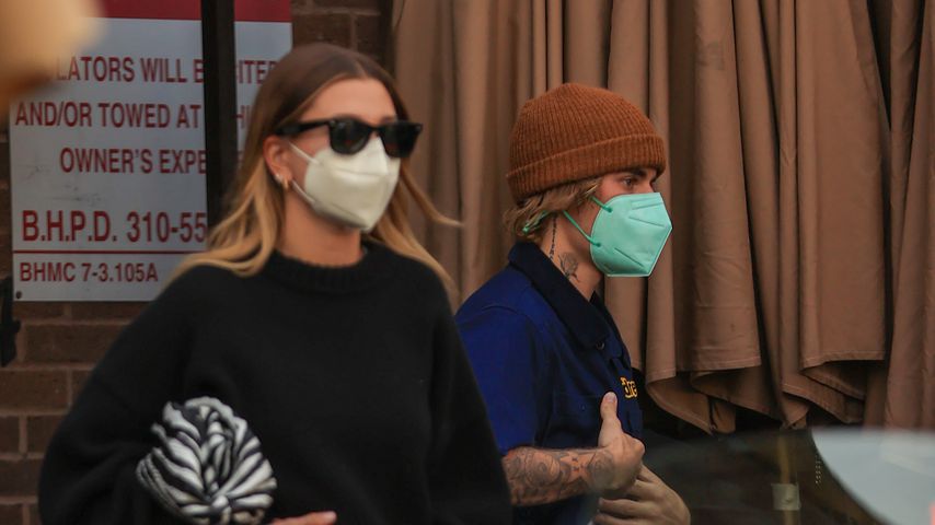 Model Hailey Bieber und Ehemann Justin Bieber