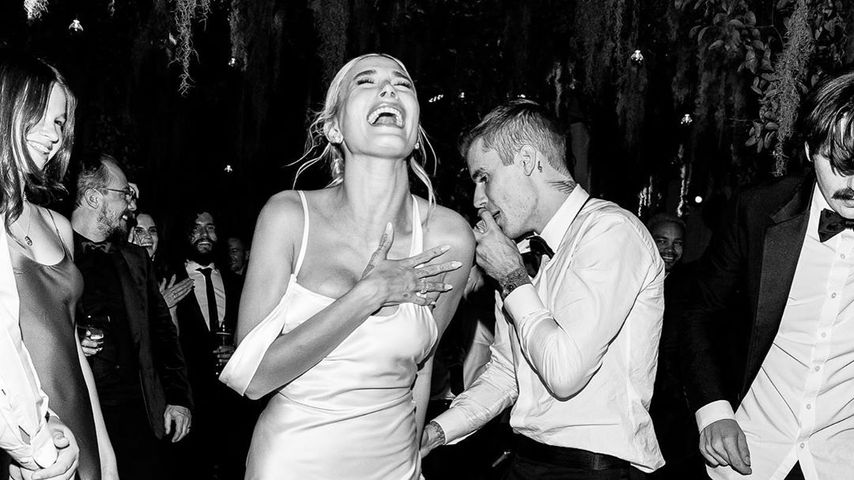 Hailey und Justin Bieber bei ihrer Hochzeit