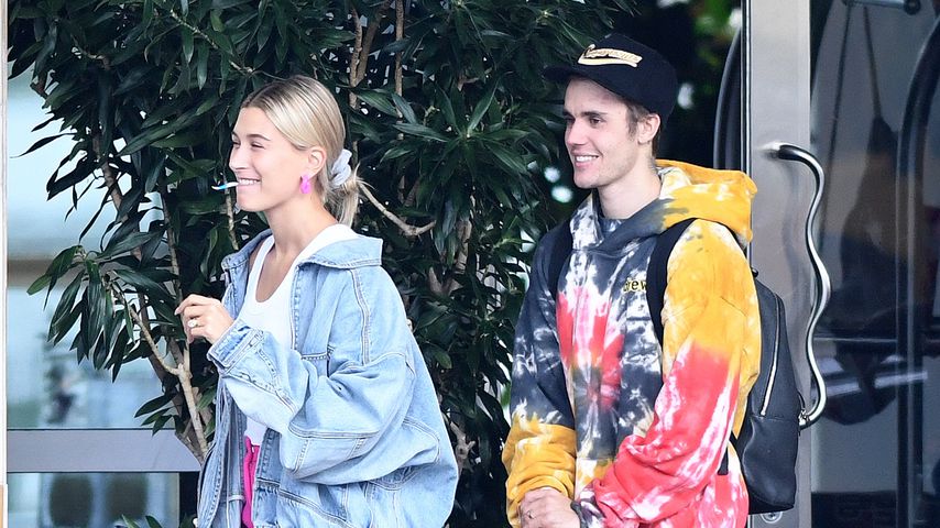 Hailey und Justin Bieber in Miami