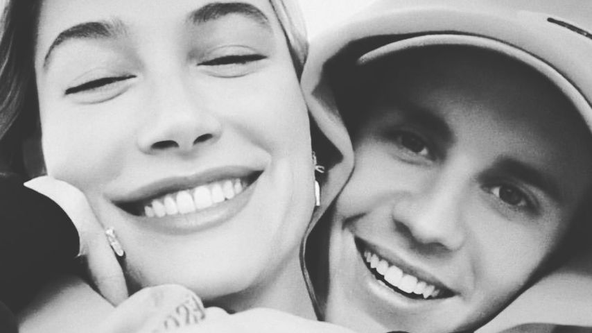 Verliebte Ostern: Justin Bieber teilt süße Kuschel-Fotoreihe