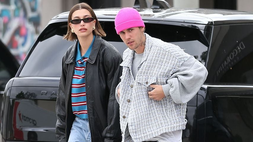 Hailey und Justin Bieber im März 2023