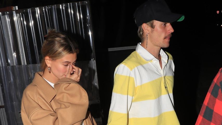 Hailey und Justin Bieber in LA im Januar 2020