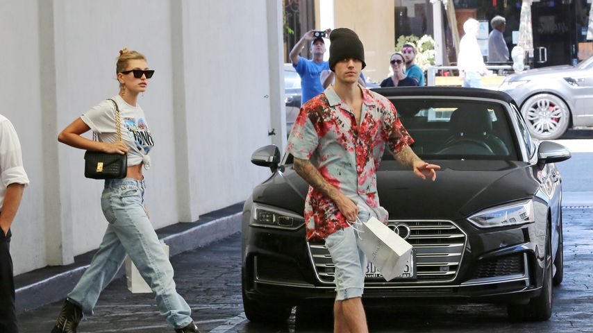 Hailey und Justin Bieber im August 2019