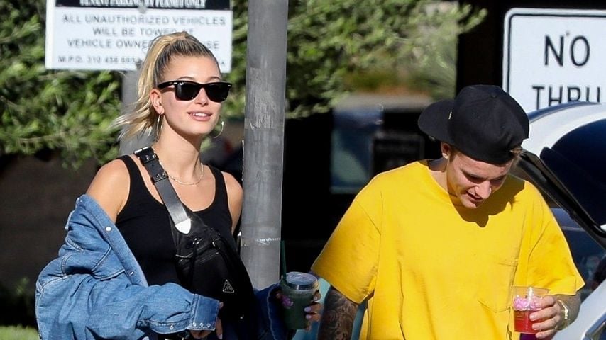 Hailey und Justin Bieber im Oktober 2019
