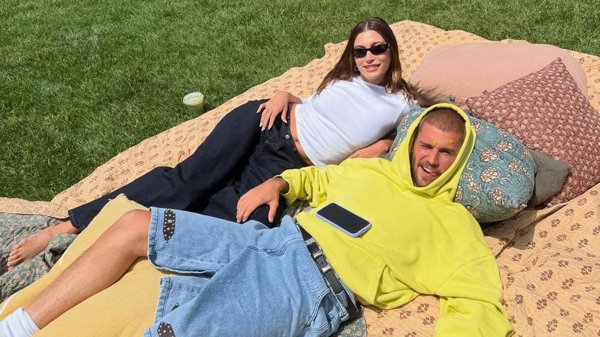 Stolz: Hailey Bieber teilt sexy Oben-ohne-Pic von Justin